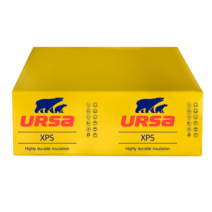 Утеплитель Урса XPS N-III 50х600х1180